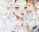 商用利用可◉綺麗で透明感のあるイラストを制作します アイコン・サムネイル・お礼品等なんでも承ります イメージ1