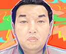 お写真からポップでカラフルな似顔絵描きます SNSアイコン/ビジネス用/チラシ/名刺/ブログなとに！ イメージ7