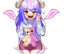 お求めやすい価格でご希望のイラスト描きます カワイイデフォルトイラストを動画や挿絵などアイコンに イメージ2