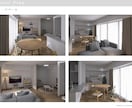 3Dで空間イメージ！インテリアプランご提案します ご提案アイテム数により価格変動。お引越し、模様替えに最適です イメージ3