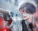 ご要望にお応えした美麗系イラスト描きます 美麗系のイラストをお求めの方に、美しい一枚絵を制作いたします イメージ2