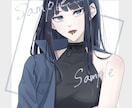 SNSで使用可能なアイコンを描きます 女の子や男の子をアニメ塗りで可愛く描きます！ イメージ2