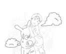 期間限定価格！SNS用などのイラスト描きます １２月３１日まで！お好みの絵柄でイラストをお届けします イメージ5