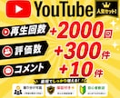YouTube日本人10コメント｜宣伝・拡散します ＋10コメント/300評価/2,000再生もまとめて増加 イメージ1