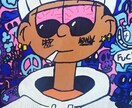 ストリートなステッカーやイラストを作ってます DREAMとREALをストリートな絵で描いてく イメージ1