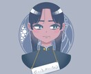 アイコン用の絵を描きます SNSのアイコンなどに必要な方へ淡くてかわいい絵を描きます イメージ3