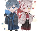 ふんわりかわいいミニキャライラスト描きます 商用利用料込みの料金です◎ポップ・水彩風が得意 イメージ3