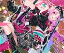 キラキラで最高に綺麗なキャラクターイラスト描きます 商用利用OK！印象に残る高クオリティイラスト制作します イメージ7