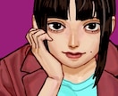イラスト制作❗️カッコいい人間描きます アイコンやサムネ用のイラストをお探しの方に。 イメージ2