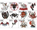 選べる！タトゥーイラストでアイコンを作成します 全70種類！短期納品！お好みのイラストをアイコンに！ イメージ5