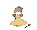 絵本のようなゆるい可愛らしいイラストを描きます 商用利用相談可！その他要望相談可！ イメージ8