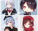 女の子中心！用途に合わせたイラスト制作いたします Vtuberや歌い手などの活動者様におすすめです！ イメージ6