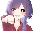 カワイイSNS用アイコンをお描き致します あなただけのキャラでSNSをより豊かに！ イメージ2
