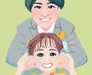 似ていて温かみのある似顔絵お描きします 似ているだけじゃない温かみを感じて元気になる似顔絵。 イメージ1