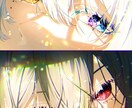 商用可】儚い瞳と温度感溢れる1枚絵描きます 心揺さぶる『儚さ』を形に、温度を感じるような1枚絵製作します イメージ8