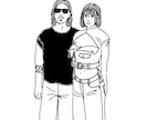 現役ファッションデザイナーが描きます あなただけのおしゃれな線画イラストをご提案いたします♪ イメージ10