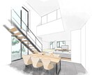プレゼン用の内観パース描きます 誰からも目を惹く内観パースをiPadで作成！ イメージ5