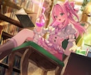 企業実績有◆キラキラ可愛いイラスト描きます 綺麗な色使いで可愛いデザインをお届けします！ イメージ4