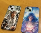 男神女神アートスマホケースデザインします 貴方だけのオリジナルスマホケース イメージ2