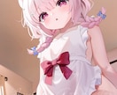 可愛い女の子イラストをお届けします アイコン・動画配信・グッズ・SNSなど、幅広い用途に対応可 イメージ2