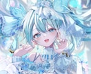 企業実績有◆キラキラ可愛いイラスト描きます 綺麗な色使いで可愛いデザインをお届けします！ イメージ1
