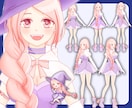 高稼働モデリングVtuberに！✨全行程対応します VTuber/Live2d/モデリング/立ち絵/パーツ分け！ イメージ6