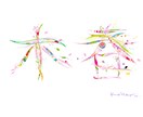 色彩豊かな世界観で個性的で華やかな命名書を描きます 文字に命を宿すように、想いを込めて一つひとつ丁寧に制作します イメージ7