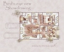 わくわく★いい感じの手描き立体間取り図承ります 注目度UP‼あなたのプランの魅力を引き出します‼ イメージ10