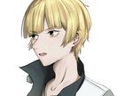 SNSアイコン等様々な用途のイラストを承ります バストアップ／アニメ塗り・厚塗りに対応できます！ イメージ1