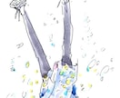 商用実績アリ！シンプルでおしゃれなイラスト描きます ポップで透明感のある女性のイラストならおまかせ！ イメージ5