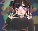 SNSアイコン、二次やオリジナルまで受け付けてます 色々描きます!ある程度難しい構図も行けます! イメージ4