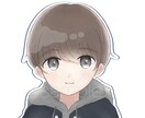 3500円〜SNS用アイコンやサムネ等お描きします プレゼント用、挿絵、お気軽にご相談ください！❁⃘ イメージ5