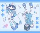 イラスト作成承ります あなただけのイラスト・SNSのアイコンを描きます！ イメージ6