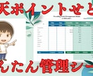 楽天ポイントせどり用ポイント管理シート提供します ポイント管理のストレスから解放され、業務に集中しましょう！ イメージ1