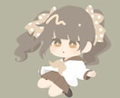 線画の無いイラスト描きます ゆるくてかわいい雰囲気になる、線画のないイラストを描きます！ イメージ4