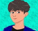 SNSで映えるおしゃれ可愛い似顔絵アイコン描きます SNS・アイコン・プレゼントにもおすすめ♪ イメージ5