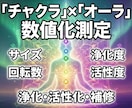 20：チャクラとオーラの状態を数値化し補修ます 印象や当てはめではなく、忖度なく数値で実測します イメージ1