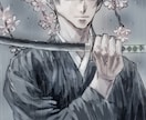 小説表紙、アイコン、趣味のイラスト、描きます 美麗なイラストがあなたの手元に！綺麗な和風のイラストが得意！ イメージ3