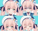 LIVE2D用全身イラスト・パーツ分け済み描きます プロのVtuberになりたい方や配信したい方ぜひ！ イメージ6