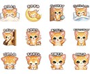 写真からゆるかわペットスタンプ画像を制作します あなたのペットをスタンプにしてみませんか？ イメージ2