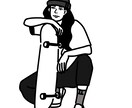 シンプルで目を引くイラスト描きます 使用用途に合わせてデザインします！ イメージ3