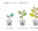 あなたの文章をオシャレな図表にします ---資料に差し込む図表をデータで納品します！--- イメージ7