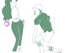 シンプルでおしゃれなイラスト描きます ざっくりしたご要望からでもご相談ください！ イメージ3