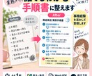 業務メモをわかりやすい手順書に整えます 事務経験を活かして「自分しか分からない」を見える化します イメージ1