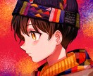 顔アップイラスト制作します 用途は自由！SNSアイコンやヘッダーに イメージ5