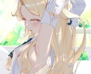 背景付きの美麗な美少女一枚絵を描きます SNSアイコン、個人観賞用、商用利用まで幅広く対応いたします イメージ4
