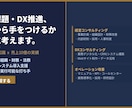 元経営者視点で経営課題とDX推進を支援します 毎月3名限定※13年経営、売上10億の元経営者が具体的に助言 イメージ1