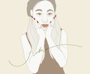 オシャレなシンプル似顔絵アイコン描きます オシャレアイコンでフォロワー増加！プレゼントにも♡ イメージ3