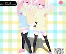 イラストをもとにVRoid製３Ｄモデルを制作します .vroid形式データ通常納品！オプションのみ購入も可能です イメージ4
