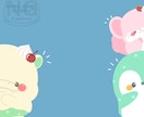 オリキャラ『ぽちゃるず。』のアイコンを作成します ぽちゃるず。のかわいいイラストを描きます！ イメージ6